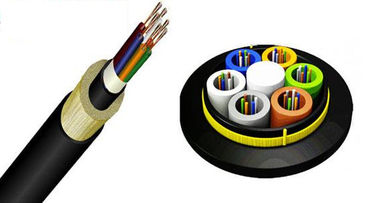 kwaliteit  24core All Dielectric ADSS Non Metallic  self-supporting aerial  Fiber Optic Cable fabriek