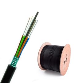 kwaliteit  Loose Tube Stranded GYTS Outdoor Aerial  Duct 24 Core Single Mode Fiber Optic Cable fabriek