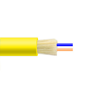 Flexible Round Jacket Duplex Fiber Optic Patch Cable voor High Density Data Center en Switching-toepassingen