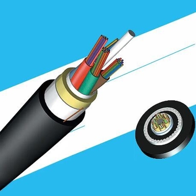 Buitenluchtskabels met enkel modus SM-optische vezelkabel 12 24 kern ADSS Niet-metaal SM-luchtskabels met glasvezel