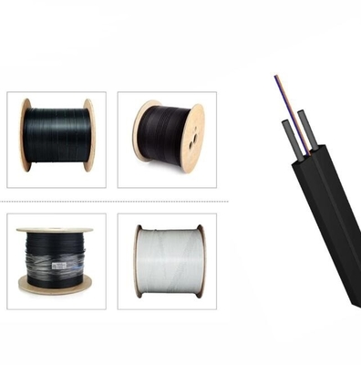 2/ 4 Core FTTH LSZH Glasvezel Kabel Indoor Single-Mode Drop Kabel