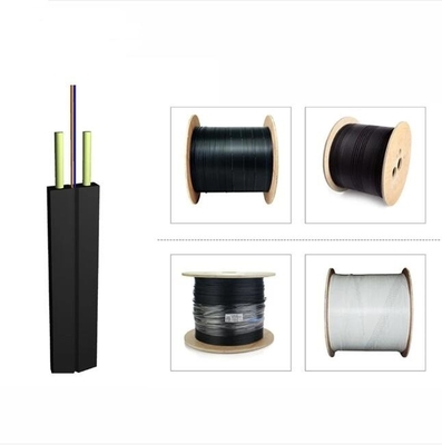 2/ 4 Core FTTH LSZH Glasvezel Kabel Indoor Single-Mode Drop Kabel