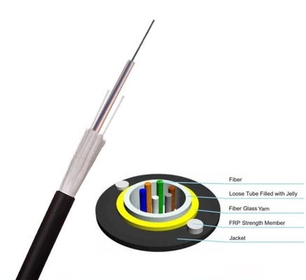GYFXTY Glasgarens Gorderde Uni-Loose Tube All Dielectric Glasvezel Kabel