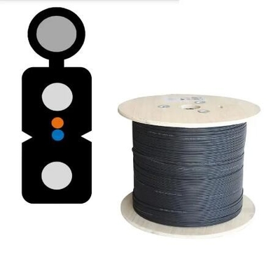 FTTH Indoor Outdoor GJYXCH Optische glasvezel Dropkabel FRP/Staal G657A 1 2 4 Core Single Mode LSZH Jacket Glasvezel