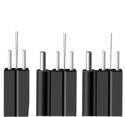 FIBER OPTIC 4 CORE 2km FTTH DROP CABLE EEN-MODE FIBER OPTIC CABLE