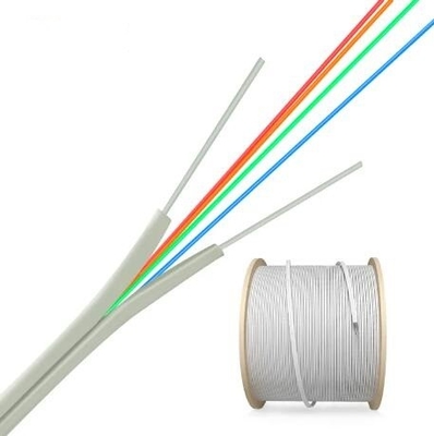 Flexible 2 6 Core G657 A1 G 657a1 Zelfdragend FTTH-optisch glasvezel-druppelkabel