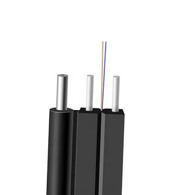 Zelfondersteunende 2 Core FTTH Indoor Outdoor Fiber Optic Drop Cable