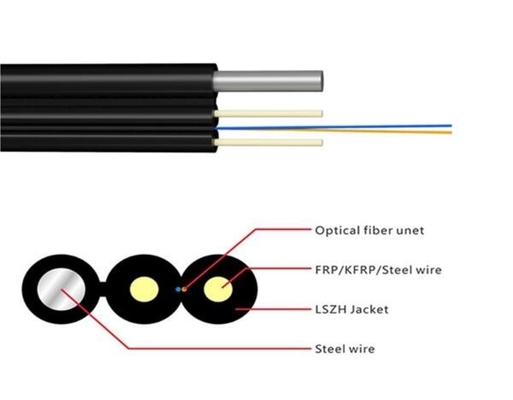 FTTH-dropkabel 1 CORE G657A2 G657A1 Glasvezelkabel