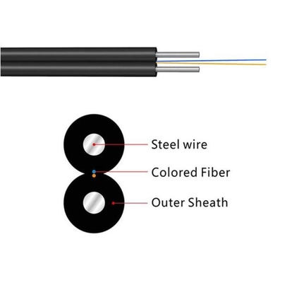 FTTH-dropkabel 1 CORE G657A2 G657A1 Glasvezelkabel