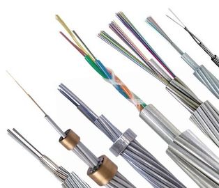 Van de de Gronddraad van het aluminium de clading roestvrije staal Optische Samengestelde Luchtkabel 72core OPGW