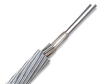 Van de de Gronddraad van het aluminium de clading roestvrije staal Optische Samengestelde Luchtkabel 72core OPGW
