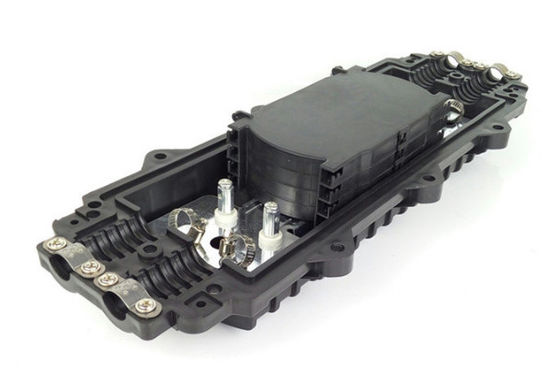 Van de Kabel Gezamenlijke Sluiting van de 36 Kern Optische Vezel Horizontale het Type Zwarte Kleur