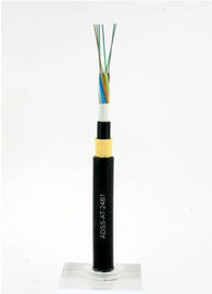 OEM van China PE van de de Buisvezel van de Schede de Multikern G657A2 ADSS Losse Optische Kabel