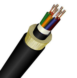 OEM 24 de Optische Weerstand van de de Kabel Hoge Bliksem van de de Kabeladss Grote Spanwijdte van de Kernvezel Zelfstandige Lucht