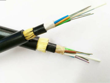 OEM van China PE van de de Buisvezel van de Schede de Multikern G657A2 ADSS Losse Optische Kabel