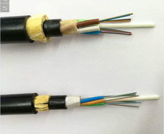 2 - 144 kern Enige Wijze Al Diëlektrische Optische Kabel van de zelf-Steunvezel, ADSS-Kabel tot 288 Optische Vezels