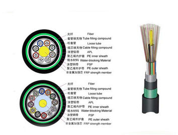 OEM van China PE van de de Buisvezel van de Schede de Multikern G657A2 ADSS Losse Optische Kabel