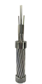 Van het de Kabelaluminium van de 48 Kernopgw Vezel de Optische van de het bekleed-staalbekleding Fout van de de Deklaagconcentriciteit