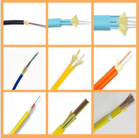 Doorbraak Openluchtvezel Optische Kabel met hoge weerstand, de Multikabel van de Vezel Optische Distributie