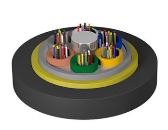 OEM Diëlektrische Hoge Flexibele ADSS Gepantserde Vezel Optische Kabel Geen Metaalmateriaal in de Structuur