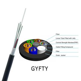 Van de de Buis niet - Metaal &amp; niet - Gepantserde Openluchtvezel van GYFTY de Losse Optische Kabel