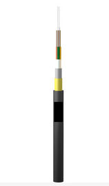 Centrale Losse Buisfiguur 8 de Zelf Optische Kabel GYXTC8S/GYXTC8A van de Steun Openluchtvezel