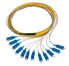 Van de de Wijzevezel van Sc/APC Enige het Type van de Vlecht Simplex/Duplexkoord Optische OEM