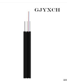 LSZH-van de Kabelkevlar van de Schede de Binnenvezel Optische Kabel van de het Garen Materiële Sterkte lid-FTTH