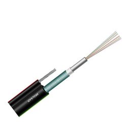 GYXTC8S Zelfondersteunende gepantserde glasvezelkabel voor buiten, 12-aderig figuur 8 type voor kanaal of antenne