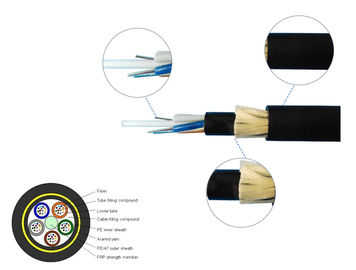 Outdoor Aerial ADSS 144 Core All-dielectric Self-supporting Fiber Optic cable