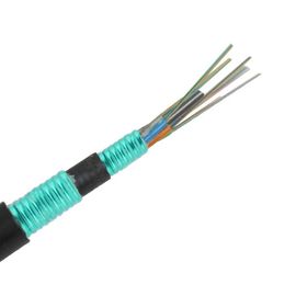 Van de Kern Openlucht Gepantserde Vezel van GYTS53 2-288 Optische de Kabel Directe Begraven Vastgelopen Losse Buis