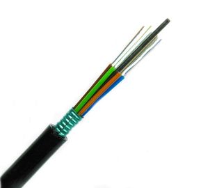 Losse Buis Vastgelopen van de Kern Gepantserde Vezel van GYTS Openlucht Lucht 2-144 Optische de Kabel Enige Wijze