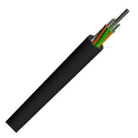 Alle dielectrische losse buis FRP 12 kern glasvezelkabel GYFTY met Aramid garen PE/LSZH buitenste omhulsel