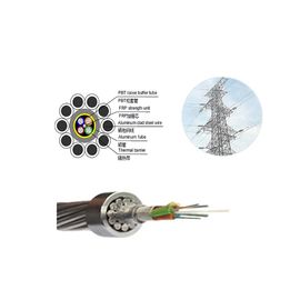 Optische Kabel 48 van de Kern de Openlucht Luchtacs Gepantserde OPGW (draad van de Optische vezel de samengestelde luchtgrond) Vezel
