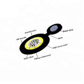GYXTC8 de bulk Openluchtbuis van de Steununi van de Vezel Optische Kabel Zelf
