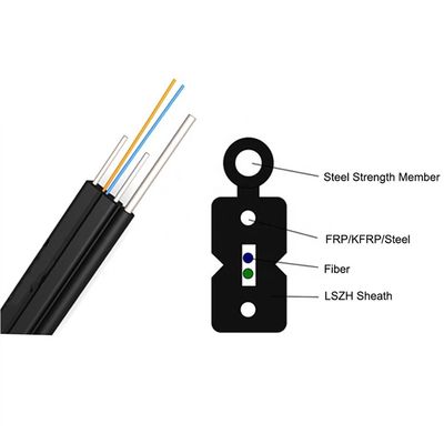 FTTH-Dalingskabel 1 2 Boogtype van de 4 Kernlszh Schede Vezeloptica in Computernetwerken