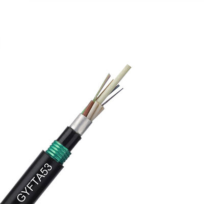 vezel van de de kabel Enige Wijze G652D van de 6 kern de gepantserde vezel optische voor buis en het arieal pantser van het kabelroestvrije staal