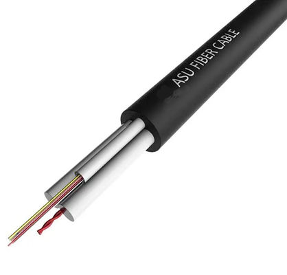 OEM G652D 6 Kern Openluchttypes kiest de Vezel Optische Kabel uit van de Wijze zelf-Steun ADSS