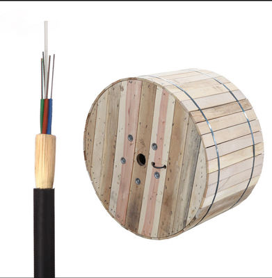 G652D antenne Al Diëlektrische ADSS-Zwarte HDPE van de Vezel Optische Kabel FRP Schede