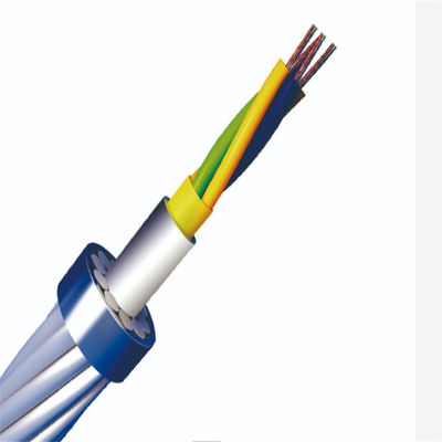 Lucht van het de Kabelaluminium van de Gronddraad OPGW van de het Staaldraad Beklede de Optische Vezelopgw Kabel