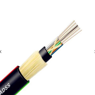 Kevlargaren 100M 200M 300M Span ADSS 24 48 96 Kabel van de 144 Kern de Optische Vezel