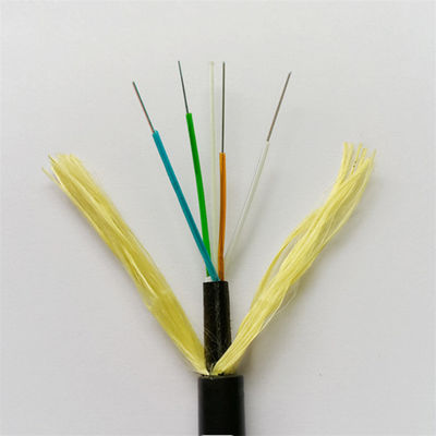 Kevlargaren 100M 200M 300M Span ADSS 24 48 96 Kabel van de 144 Kern de Optische Vezel