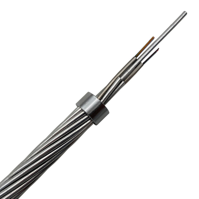De Kabelopgw Zelfstandige Communicatie van de 36 Kern Optische Vezel Kabel voor Vervanging van de draad van de aerailgrond
